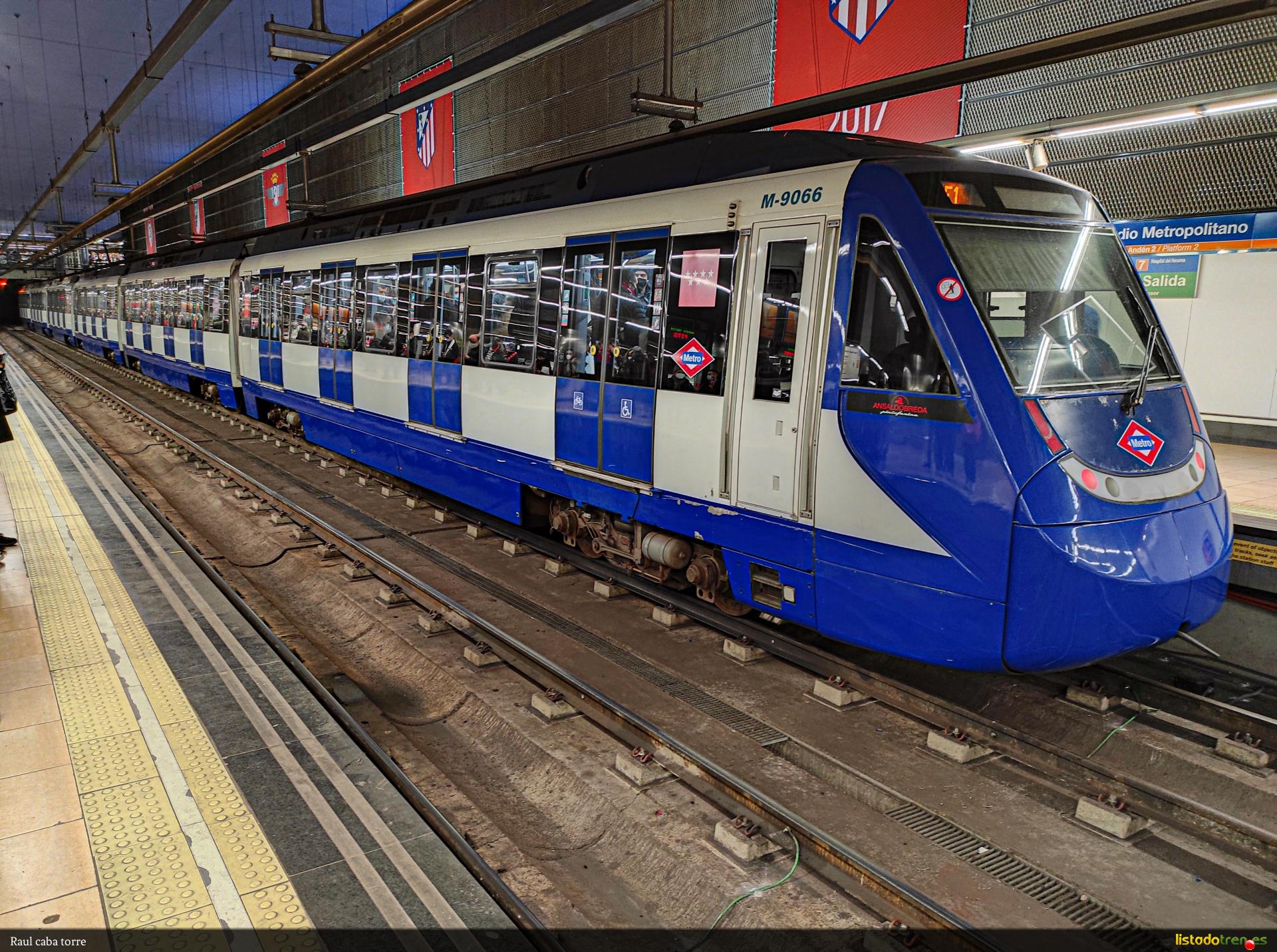 9061 en estadio Metropolitano L7.
