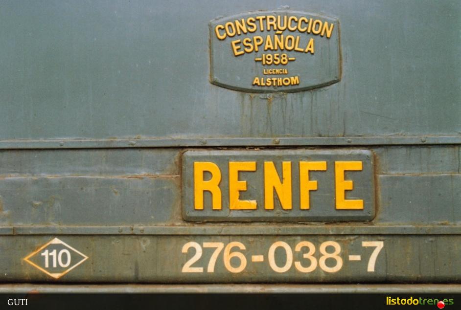 Placa ,276-038