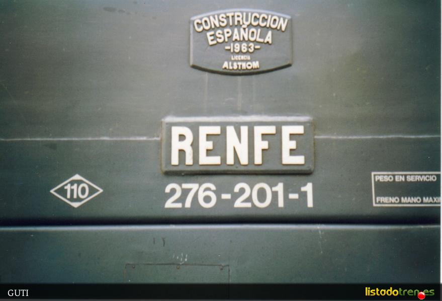 276-201-Placa y serie