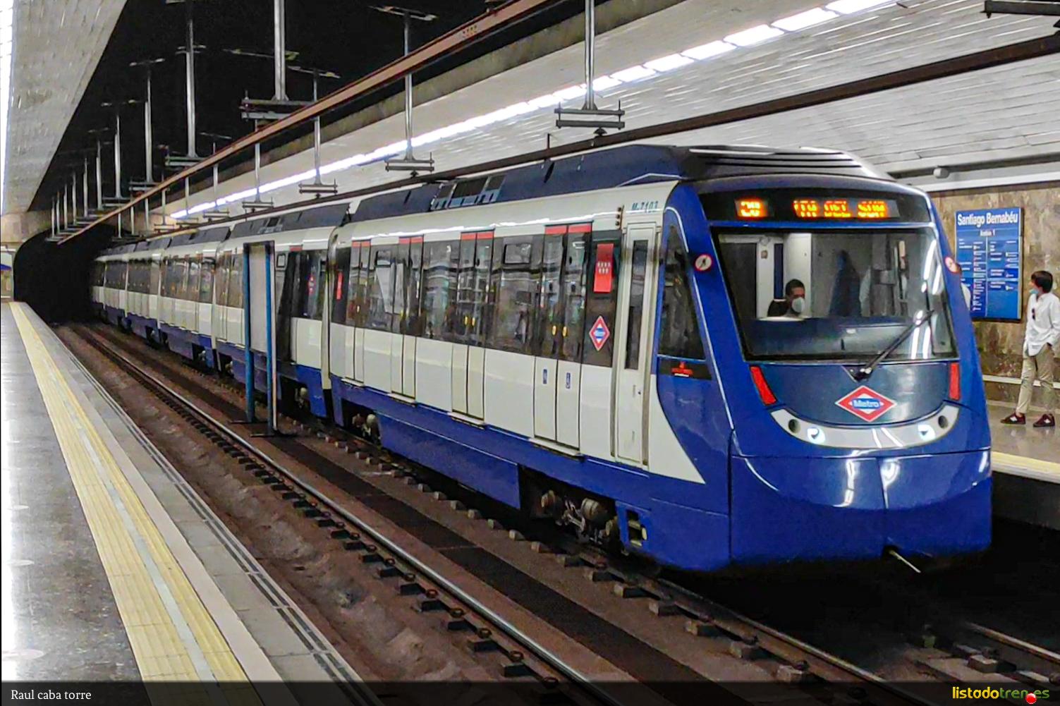 7103 en Santiago Bernabéu L10.