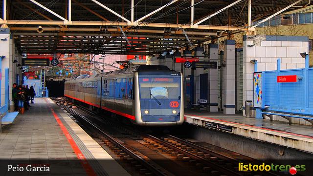 UT519 con un servicio en la L1 (Plentzia - Etxebar