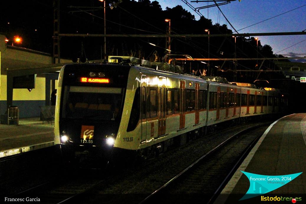 113 en Baixador de Vallvidrera