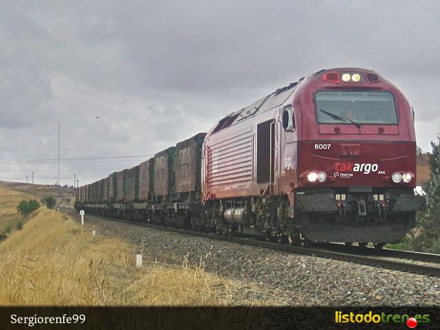 6007 de takargo con el tramesa