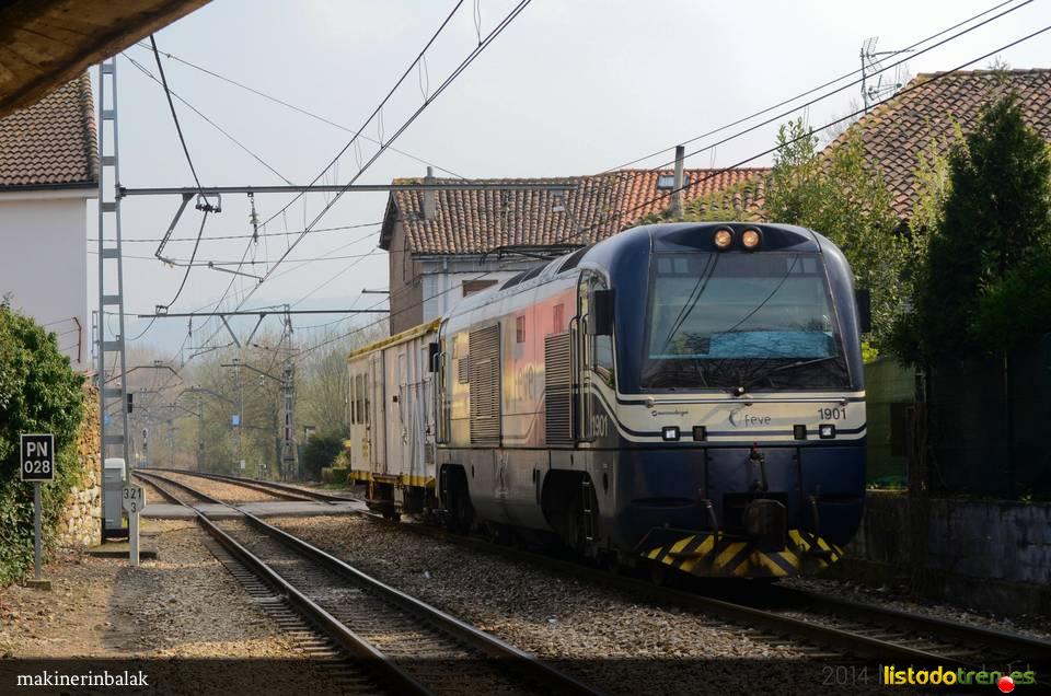 1901 con tren taller