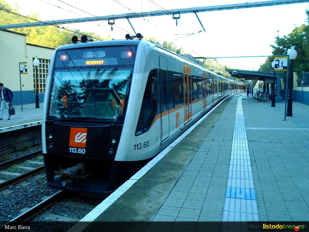 113.10 en Baixador de Vallvidrera