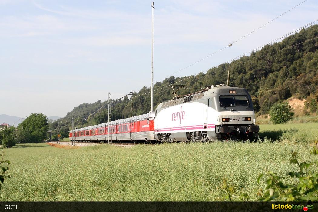Catalán talgo a Puigcerdá
