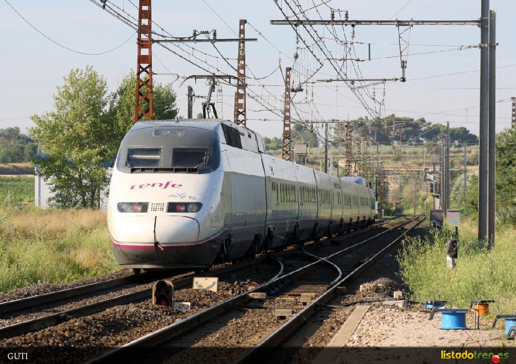 AVE 100.23 en Francia, 1º