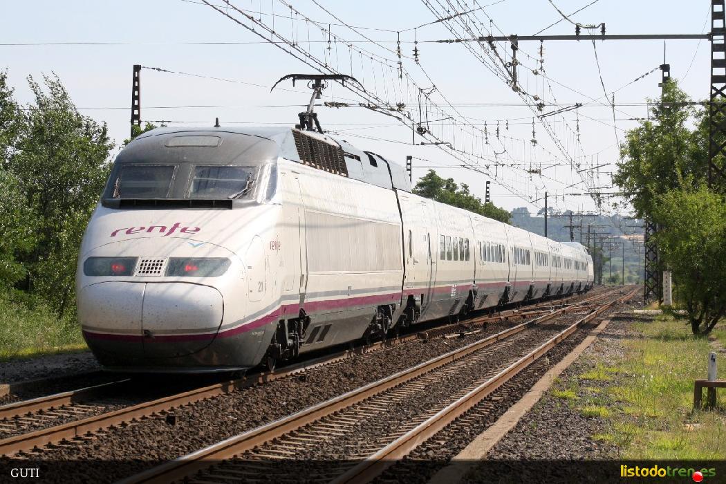 AVE 100.21 en Francia, 1º