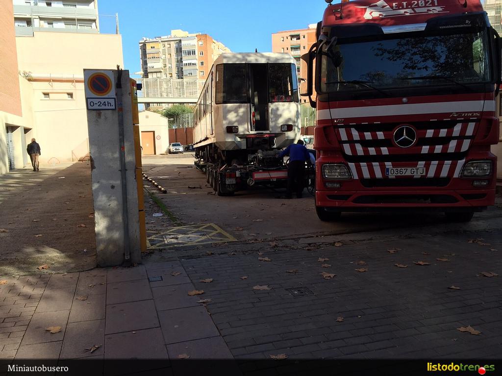 Coche serie 2000 enviado a reformar