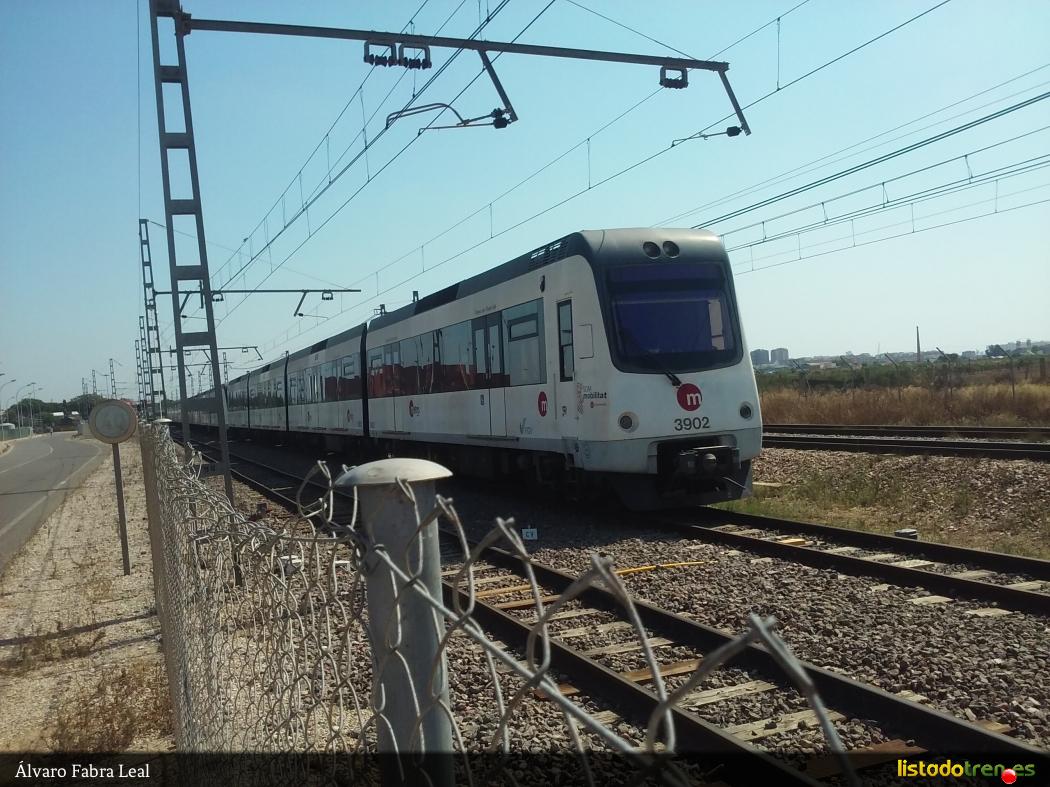 FGV 3902 en València Sud