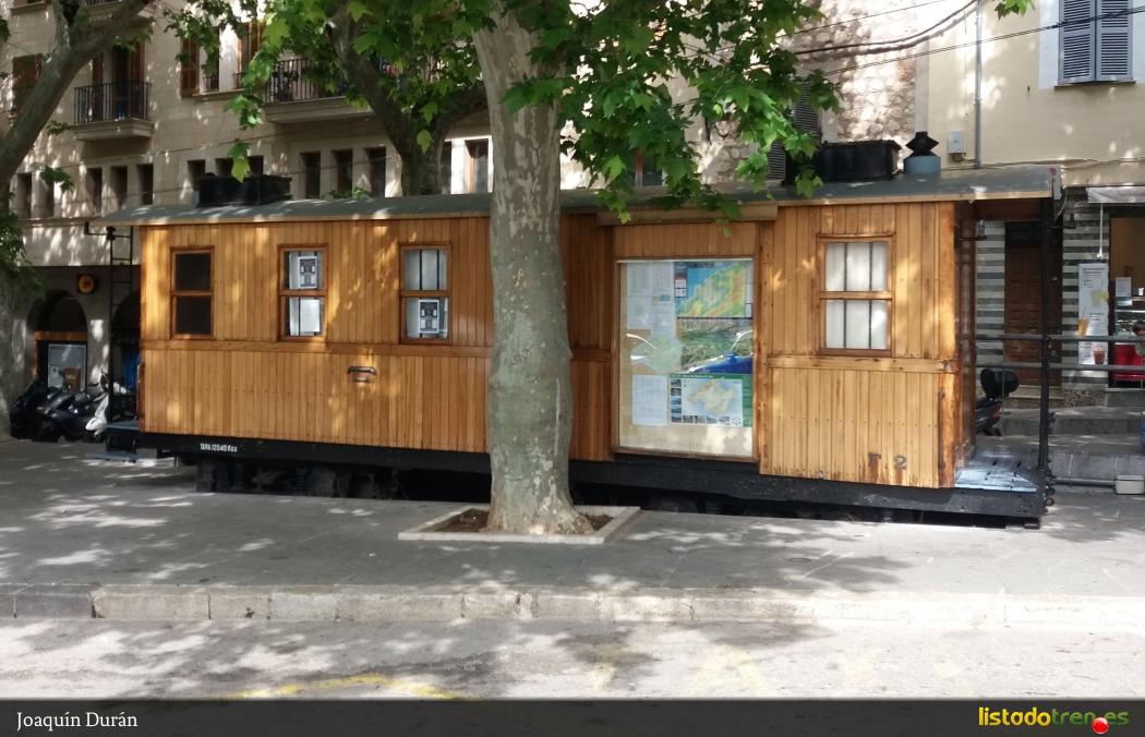 Furgón F2 del ferrocarril de Soller