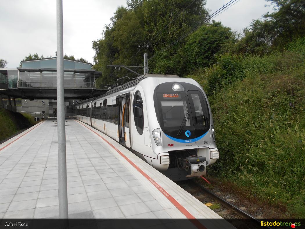 La EMU-953 en Lezama