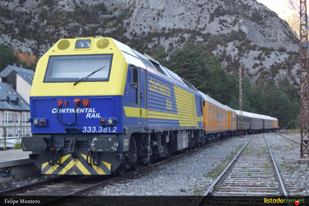 333-381 con el Tren Azul