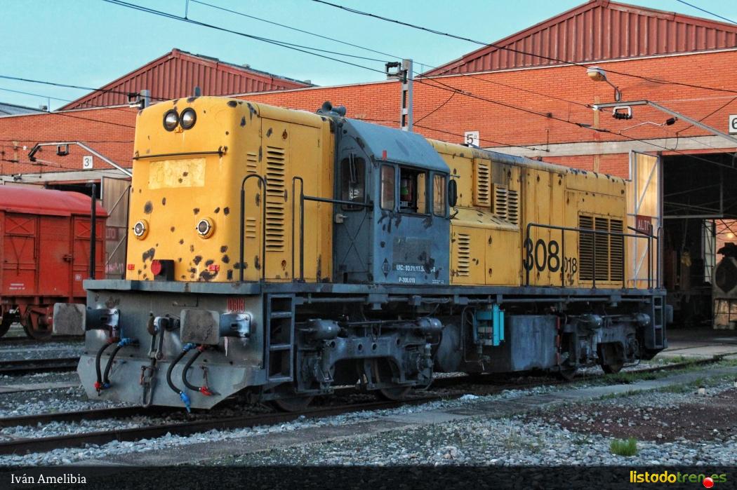 308-018, en el depósito de Miranda de Ebro.