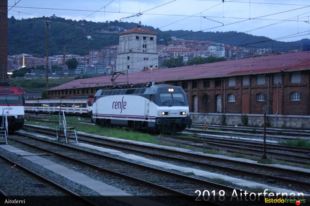 252.039 Maniobrando en Bilbao