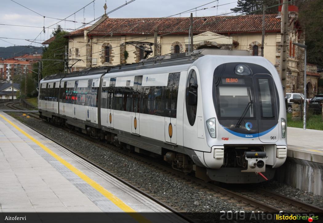 EMU961 en Zuhatzu - Galdakao
