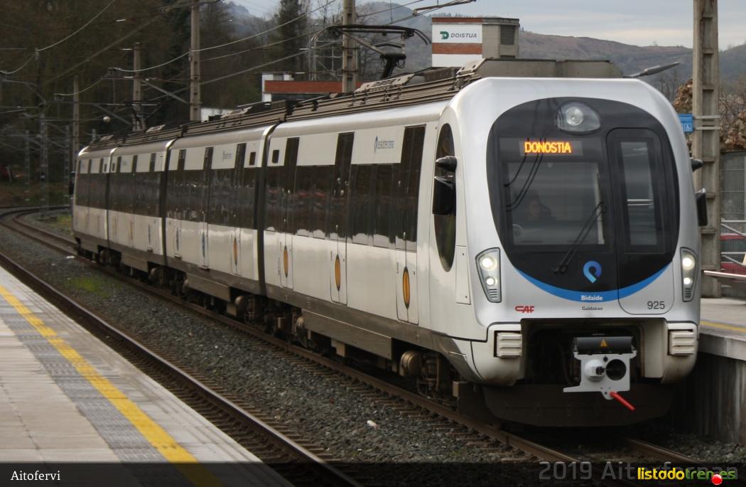 EMU925 en Zuhatzu - Galdakao