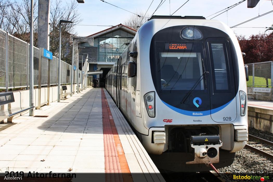 EMU928 "Sondika" en Sondika