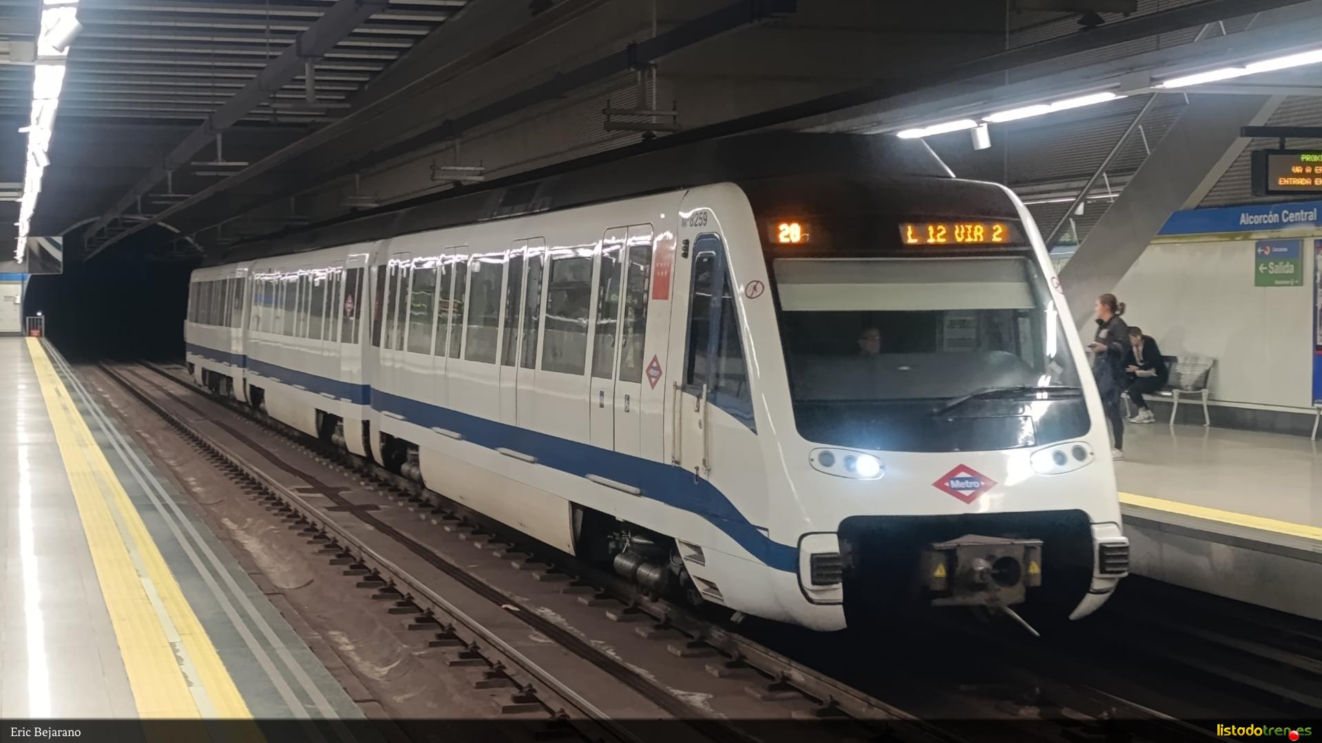 Serie 8000 en Alcorcón Central