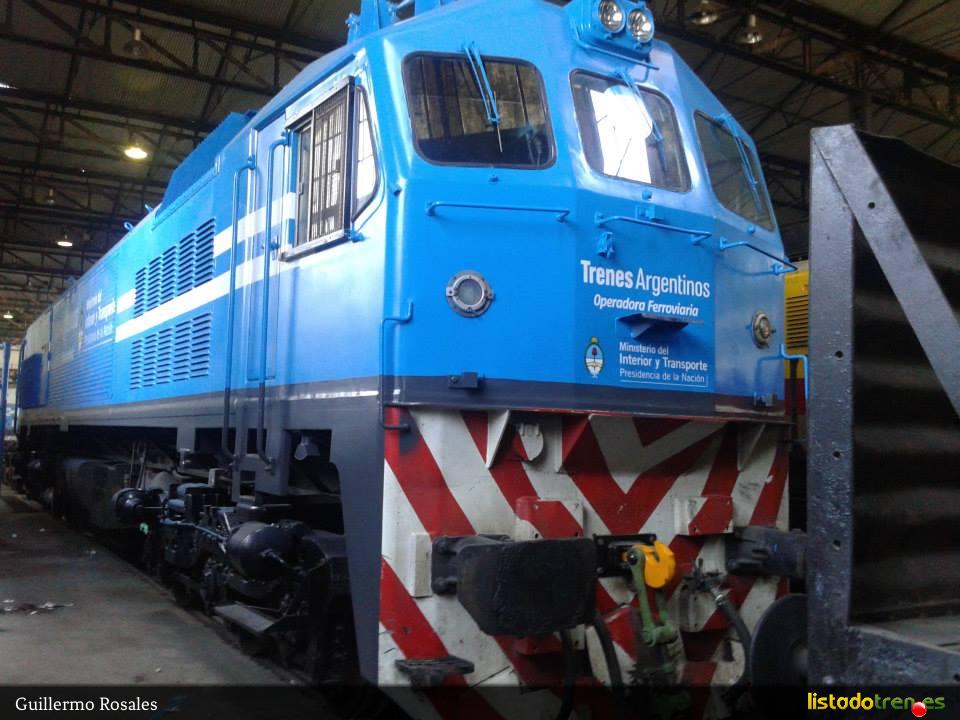 En Talleres Liniers Ferrocarril Sarmiento
