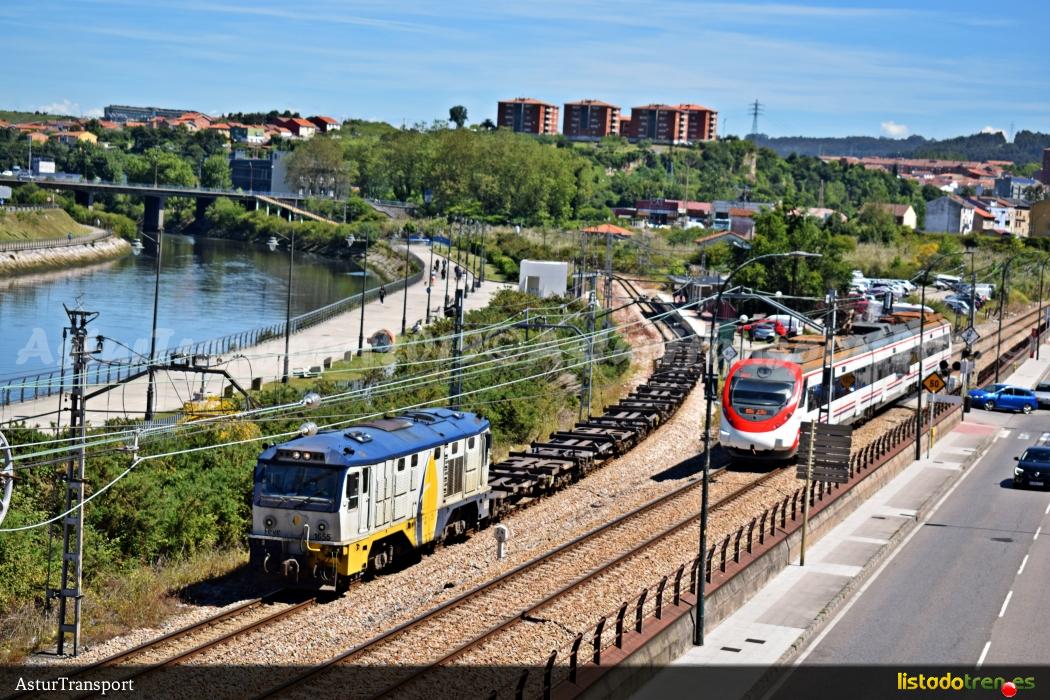 Dos Anchos, dos trenes