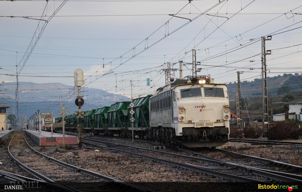 Renfe 251 018 8 Móra la Nova