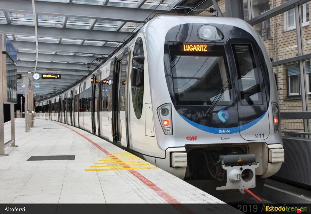 EMU911 destino Lugaritz-Donostia