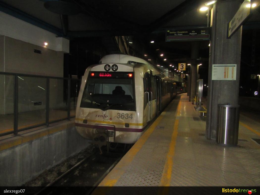 Espera en la 3 para ir a Gijón
