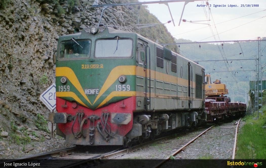 319, tren de trabajo
