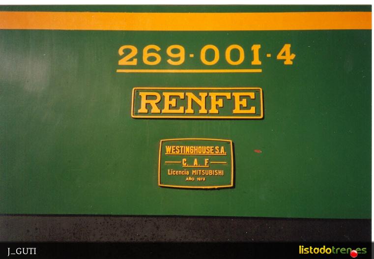 placa de la 1ª 269