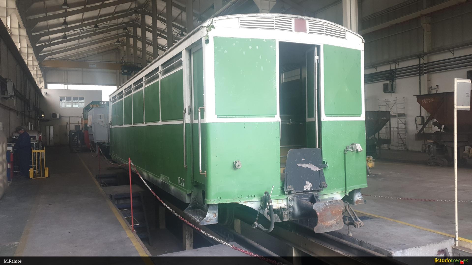 Coche B-27 ex-Cremallera de Nuria