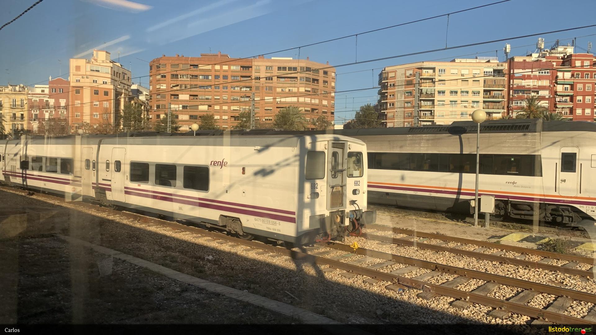 Rama 6B2 en Valencia Nord