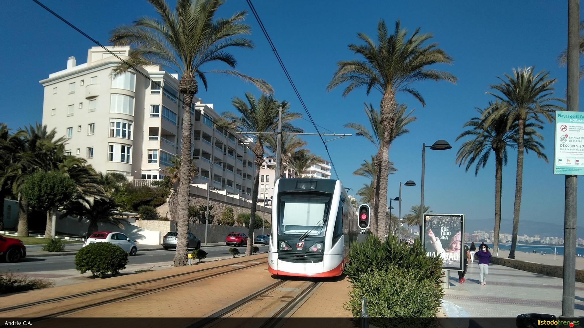 Tren-TRAM 4103. 01/01/2022.