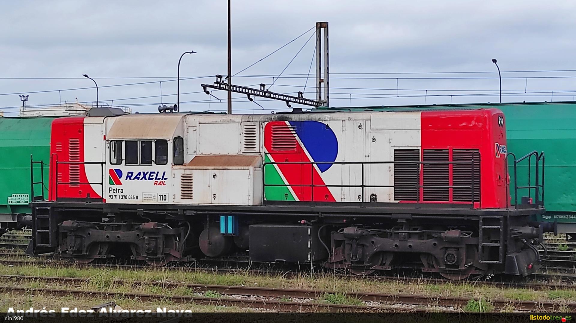 Locomotora 308-035 Petra de RAXELL RAIL