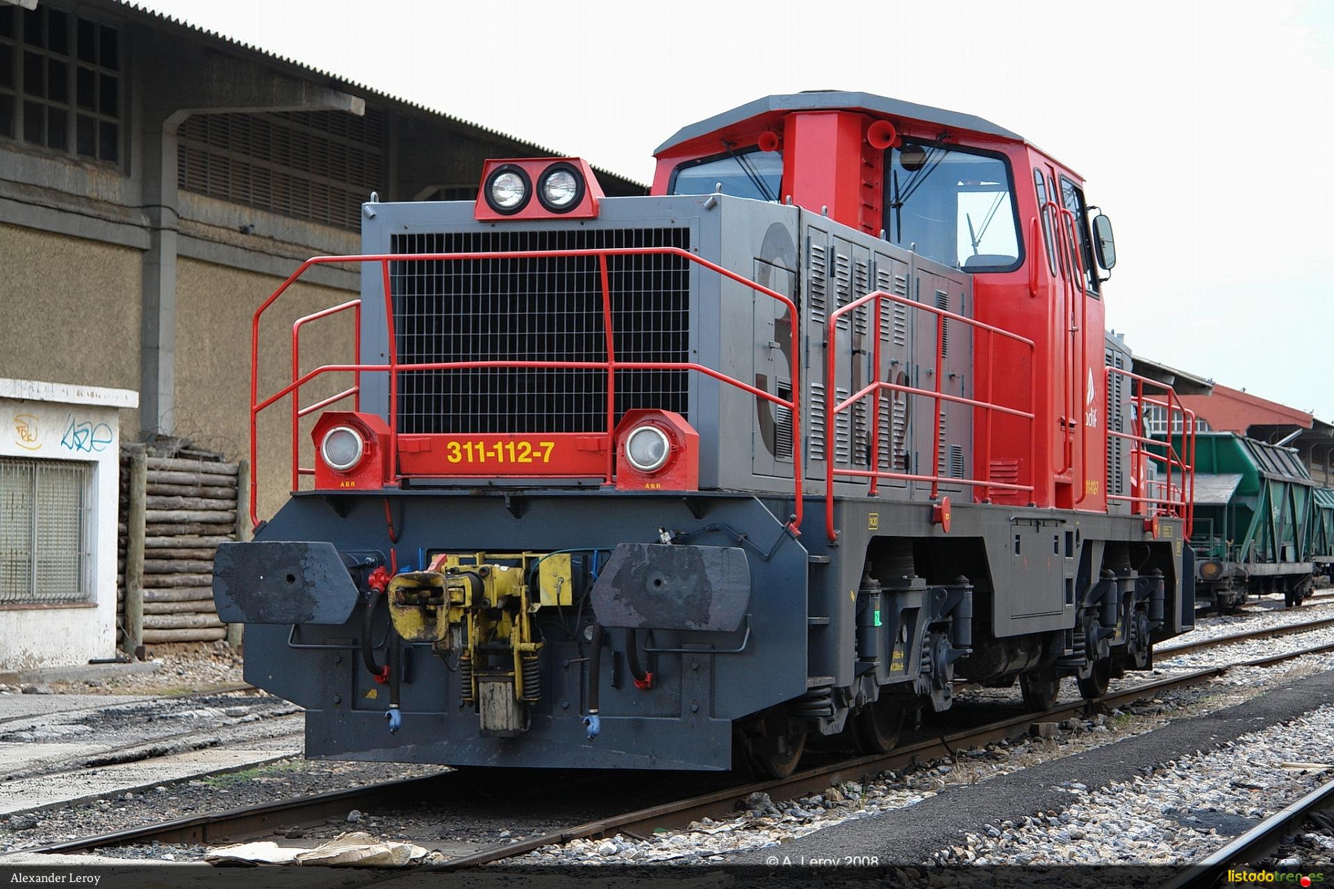 ADIF 311 112-7 Tarragone Puerto 18.08.2008