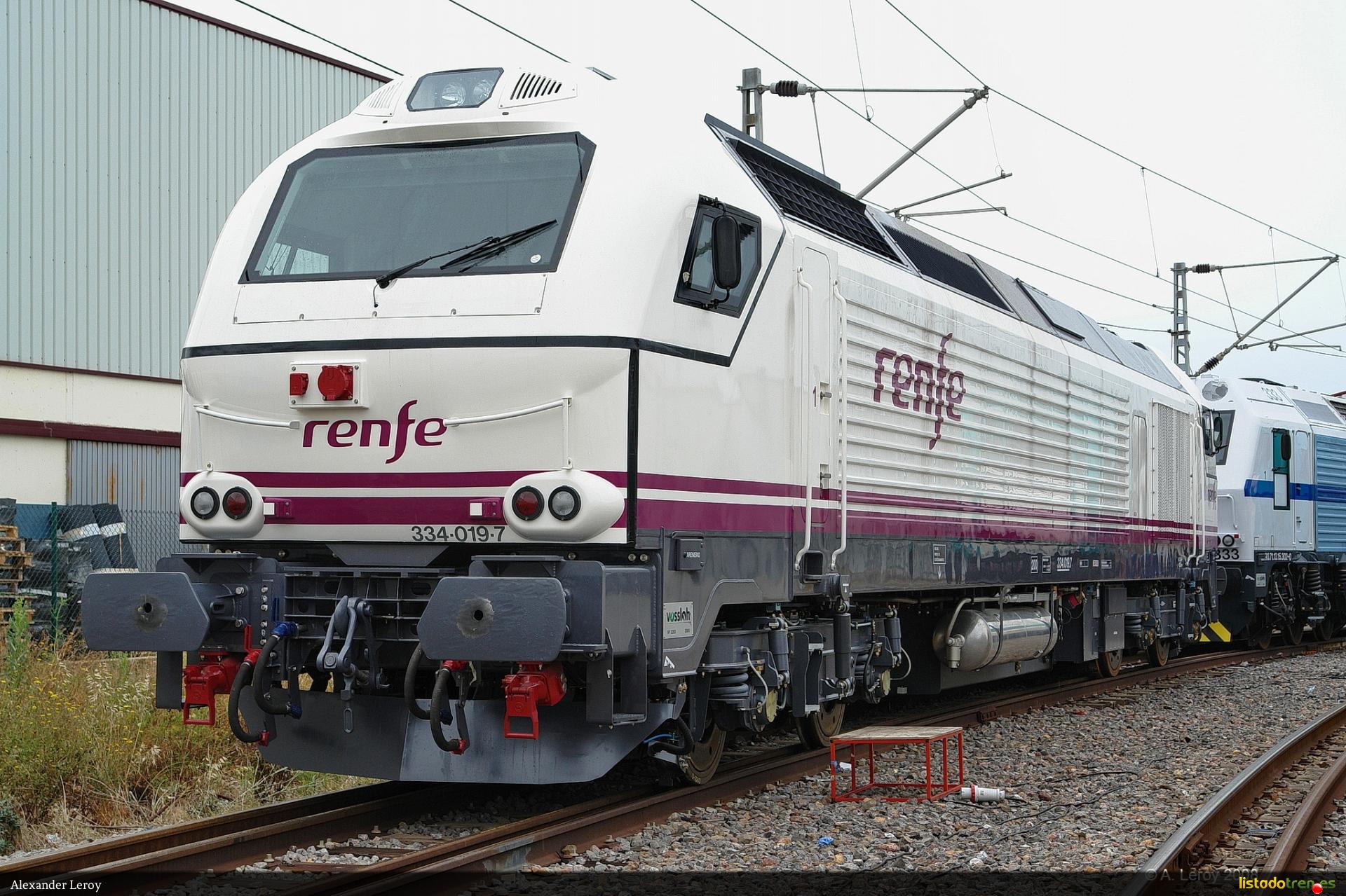 RENFE 334 019-7 Massalfassar 19-05-2008