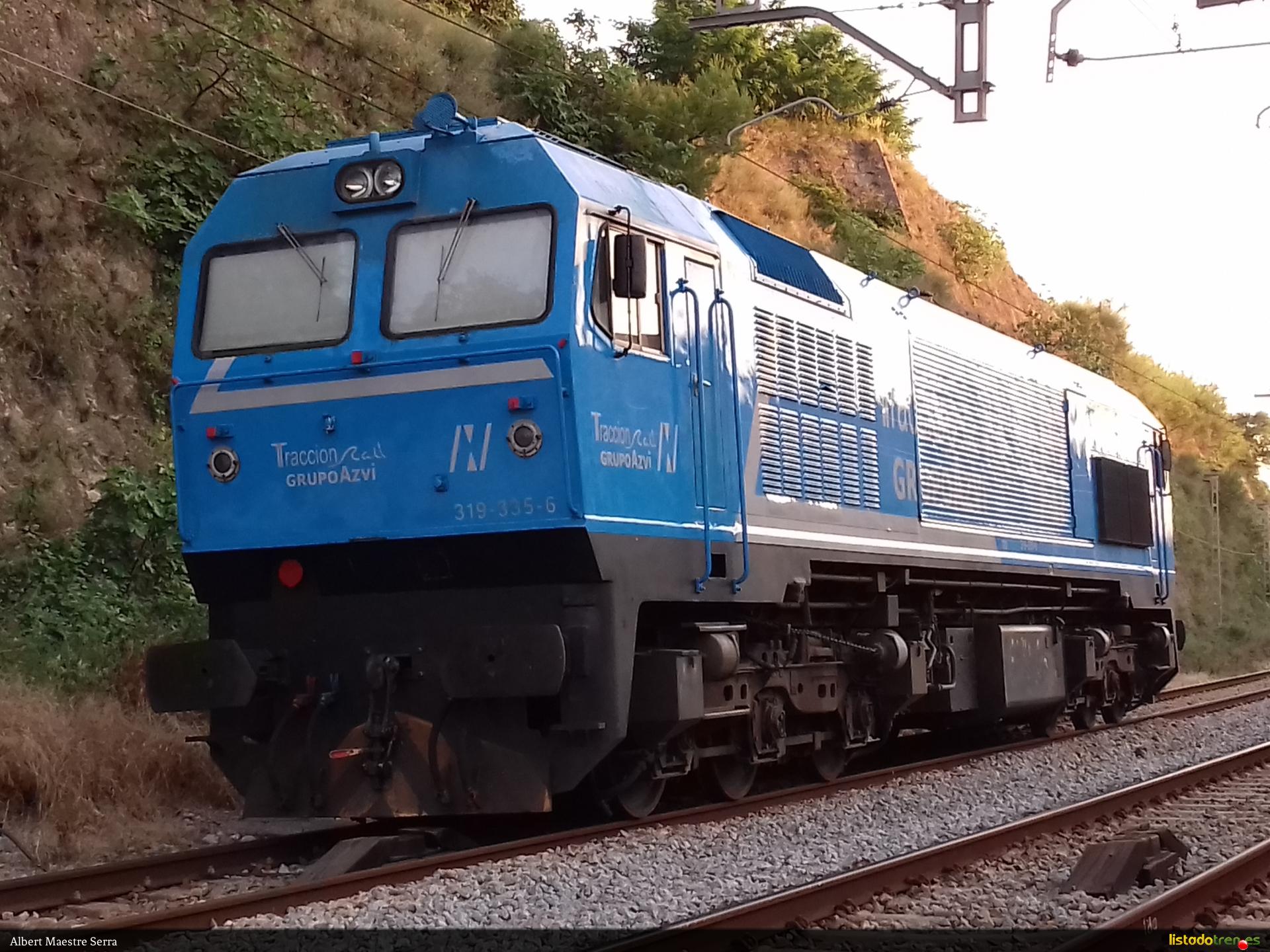 319 tracción Rail