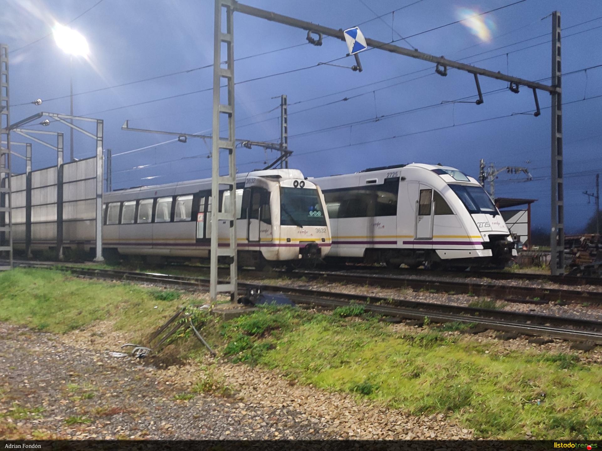 La 3631-32 en el Berrón.
