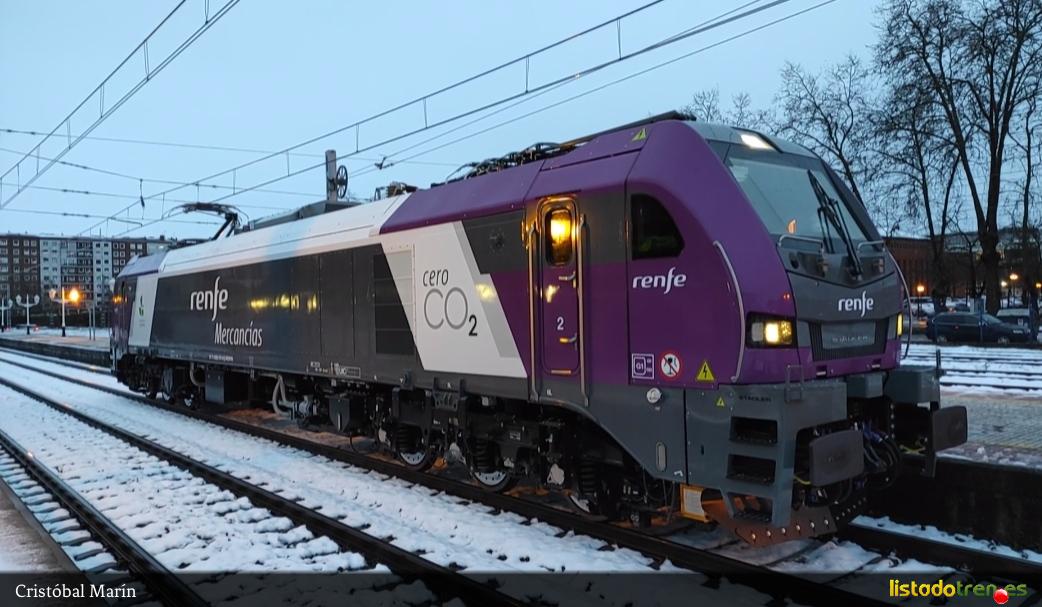 256.101 Renfe Mercancías en Vitoria-Gasteiz