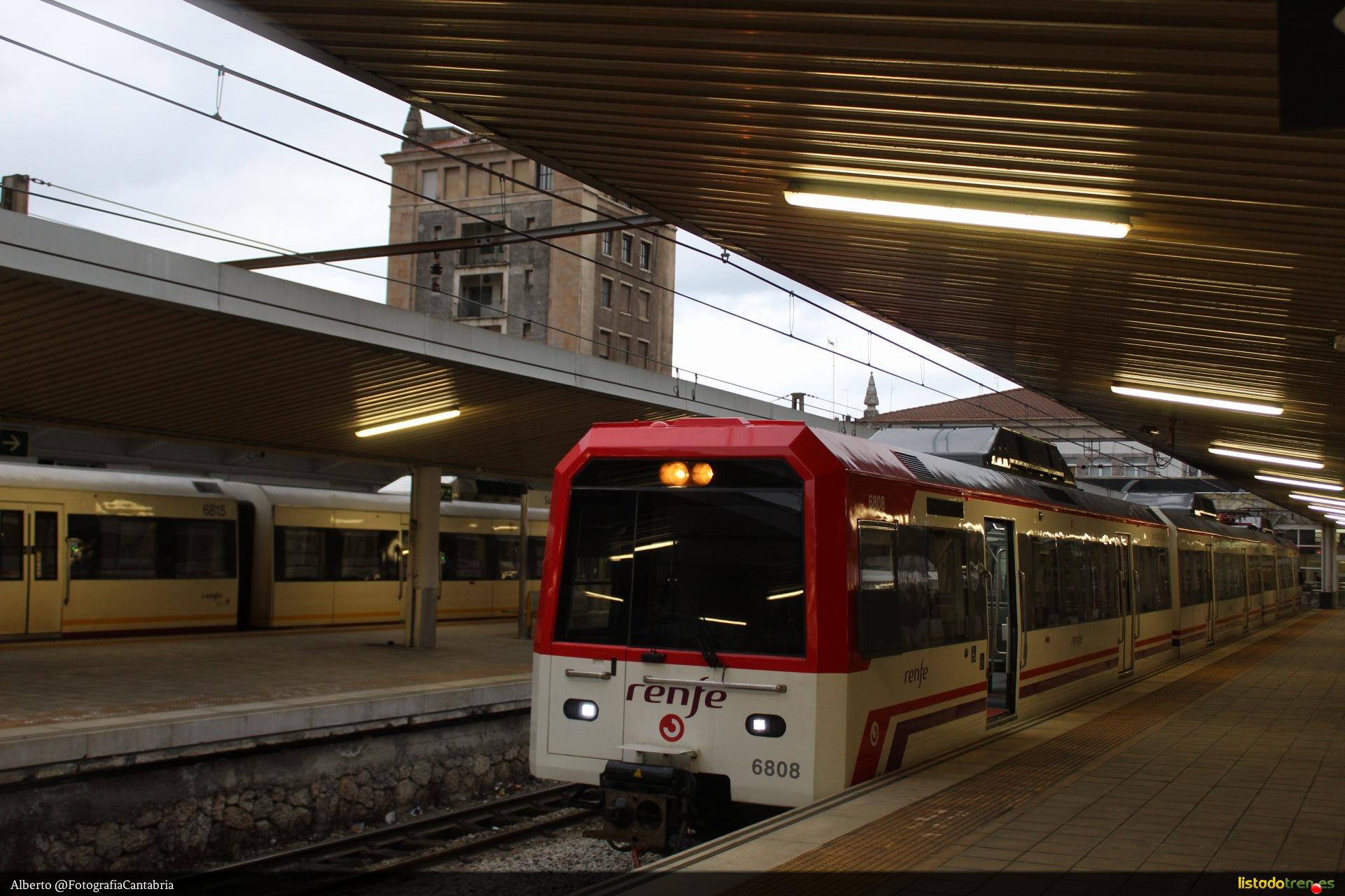 Nuevos colores unidad Renfe-Feve 3808