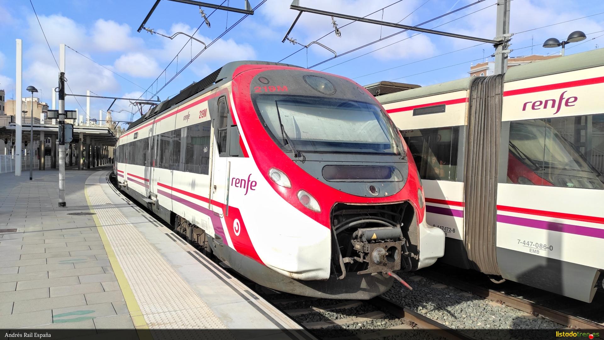 UT 464.219 en Valencia Nord