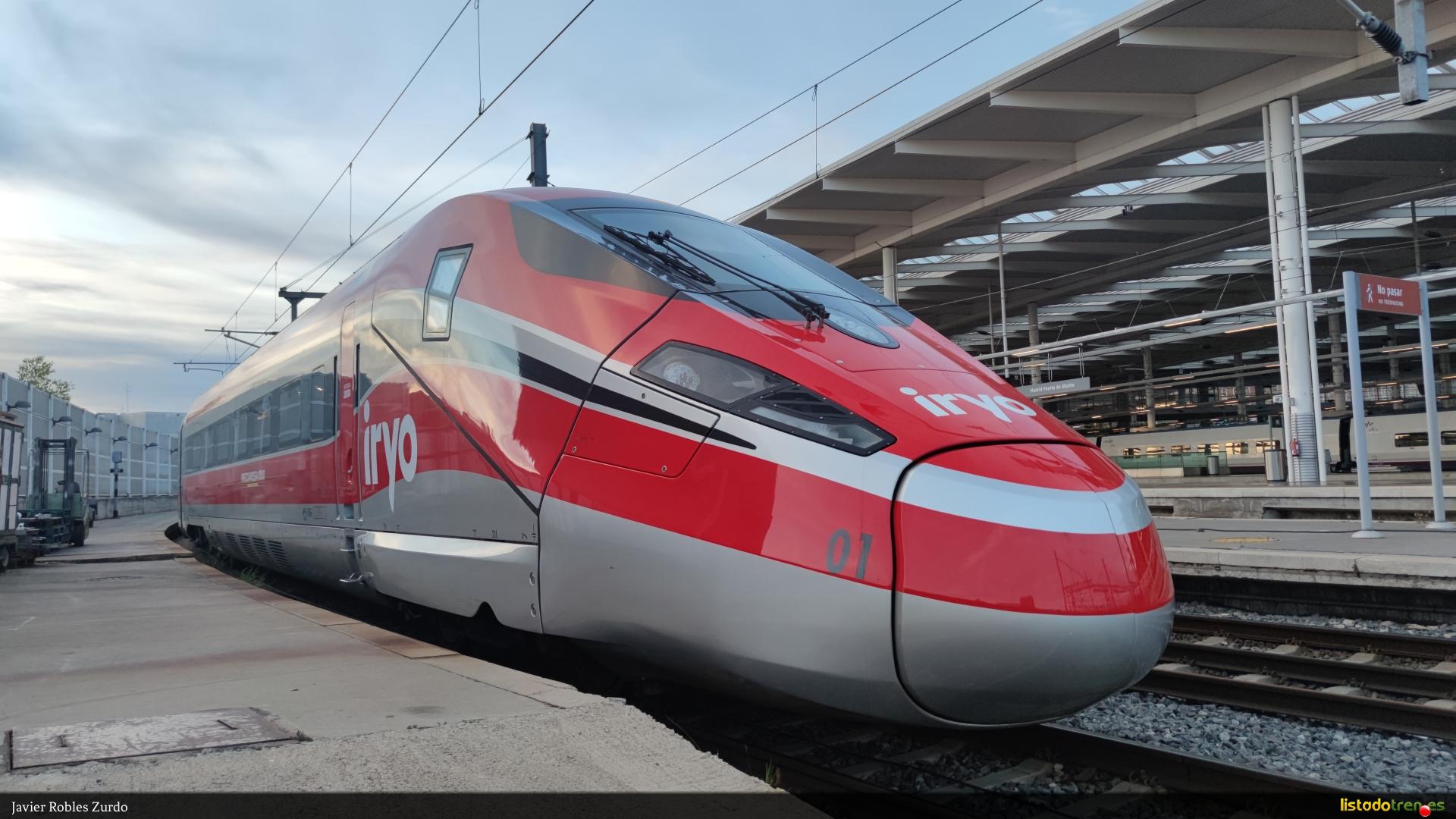 Iryo 109.001 en Atocha