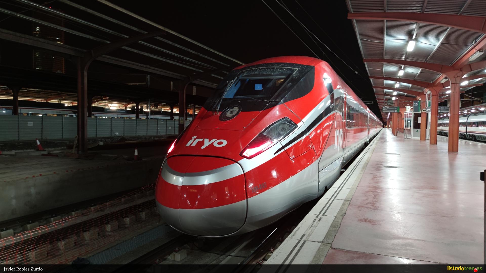 Iryo 109.002 en Madrid Chamartin