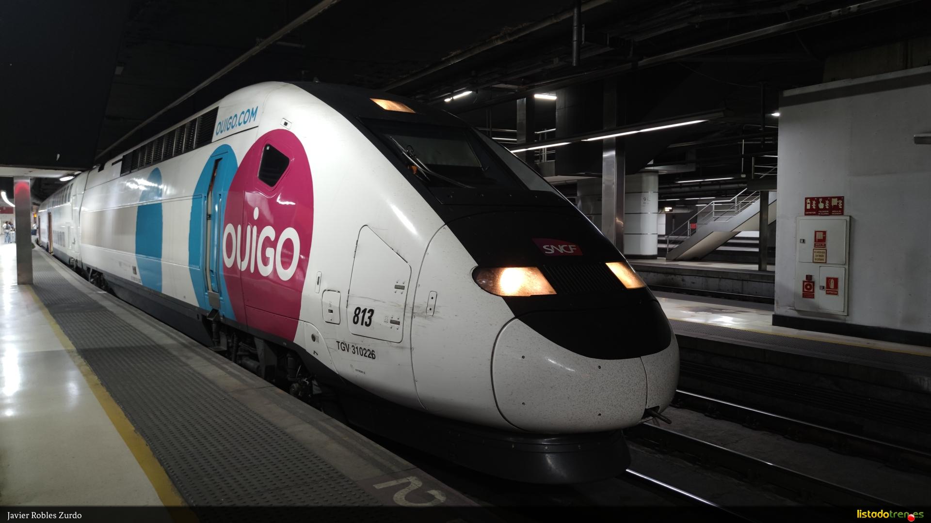 Rama 813 en Barcelona Sants
