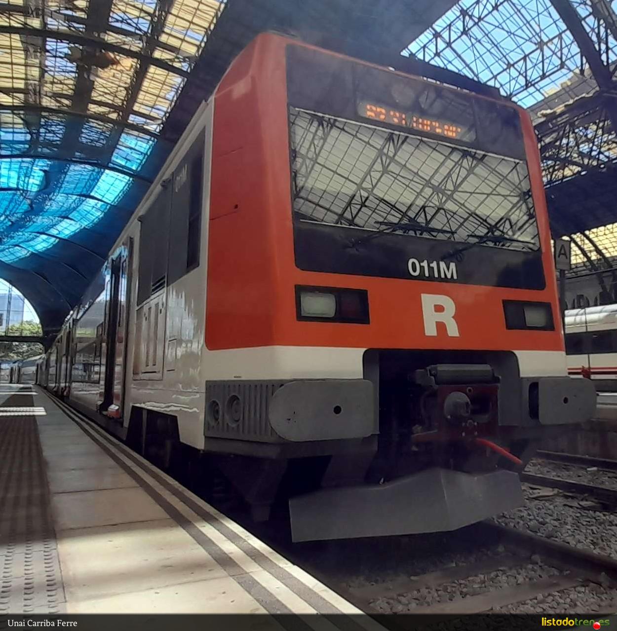 La 011M a punto de slir direccion vilanova