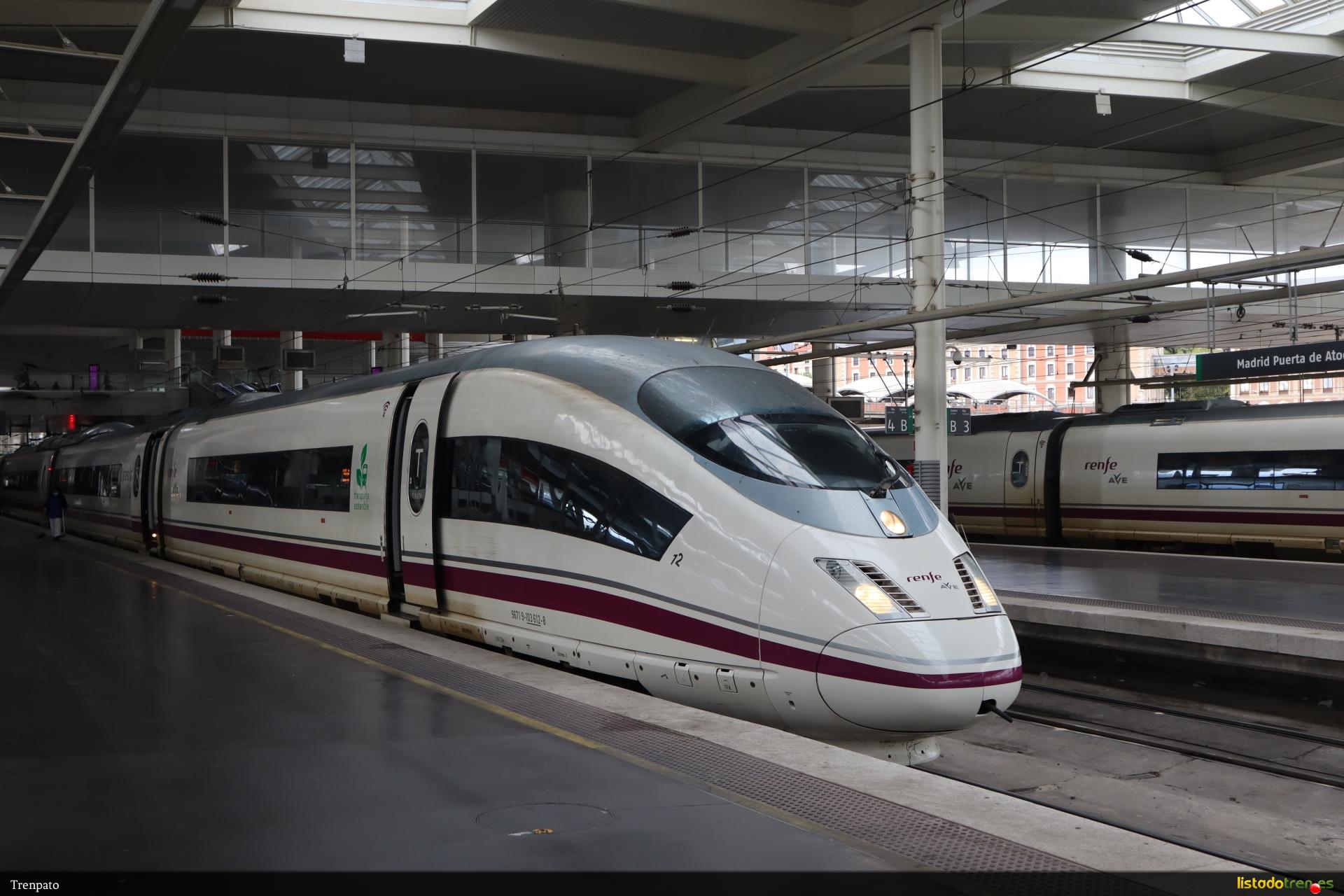 AVE 103 en Atocha