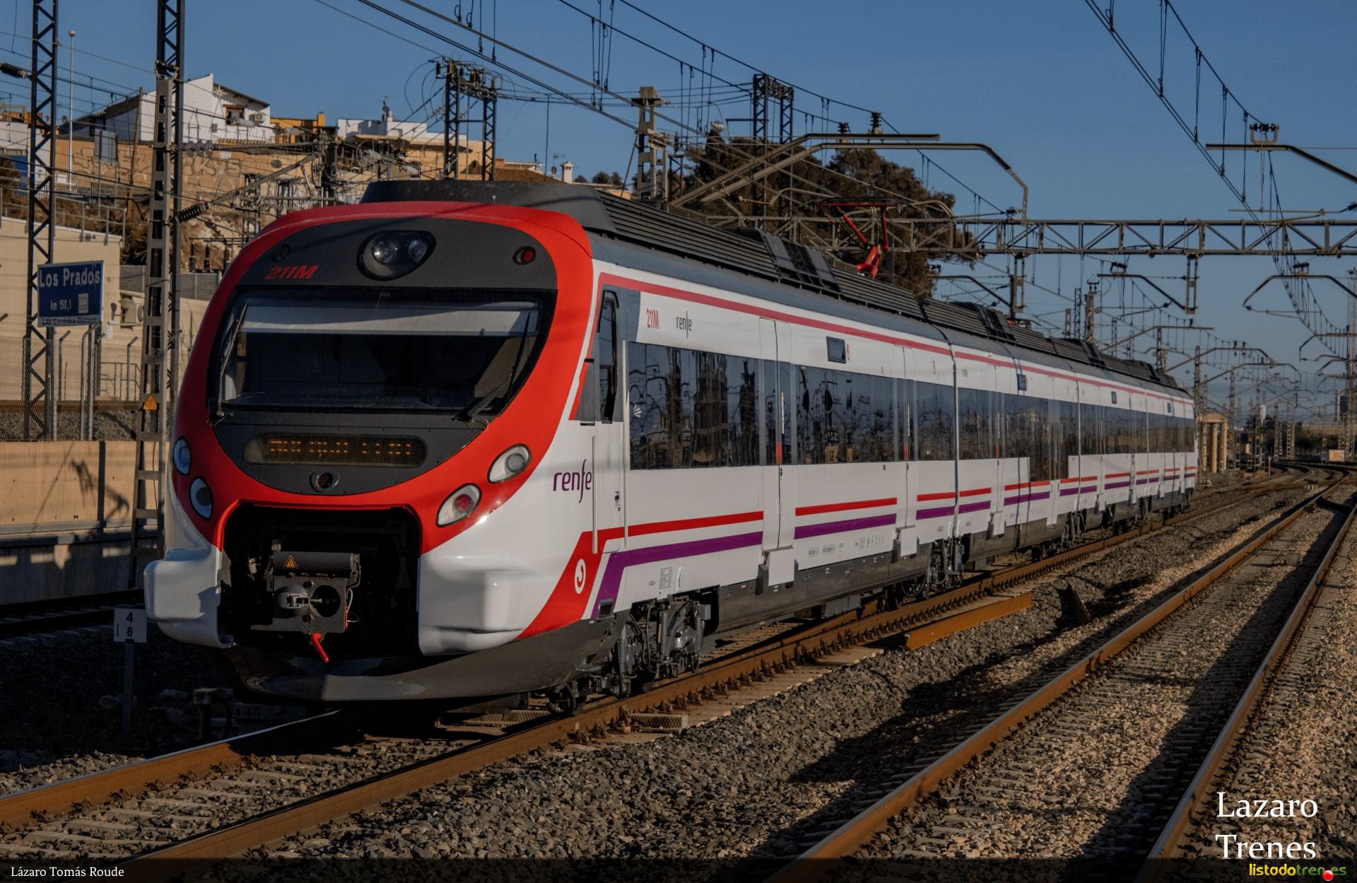 Renfe civia 464.211M Los Prados Málaga