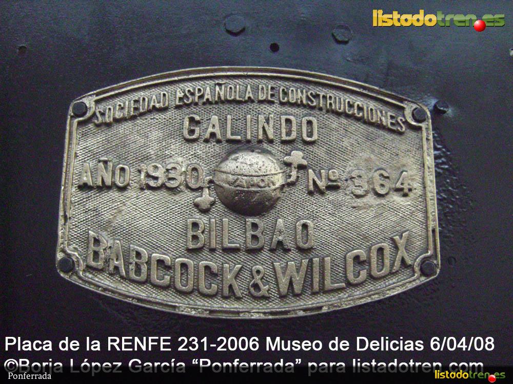 Placa 231-2006