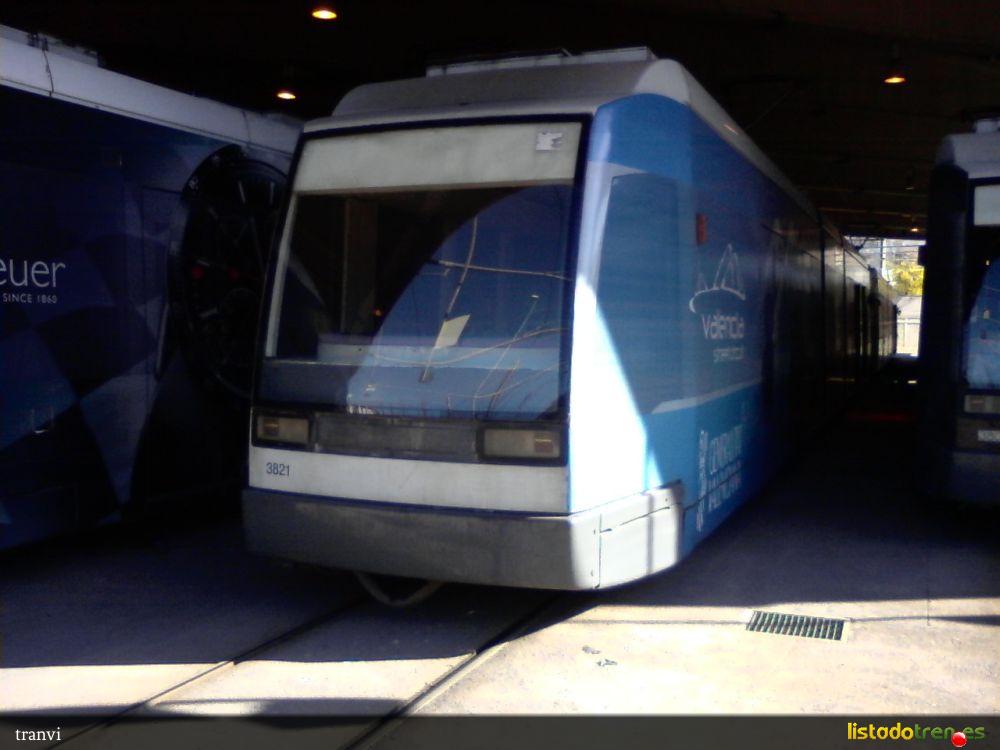 Tranvia 3821 de FGV.