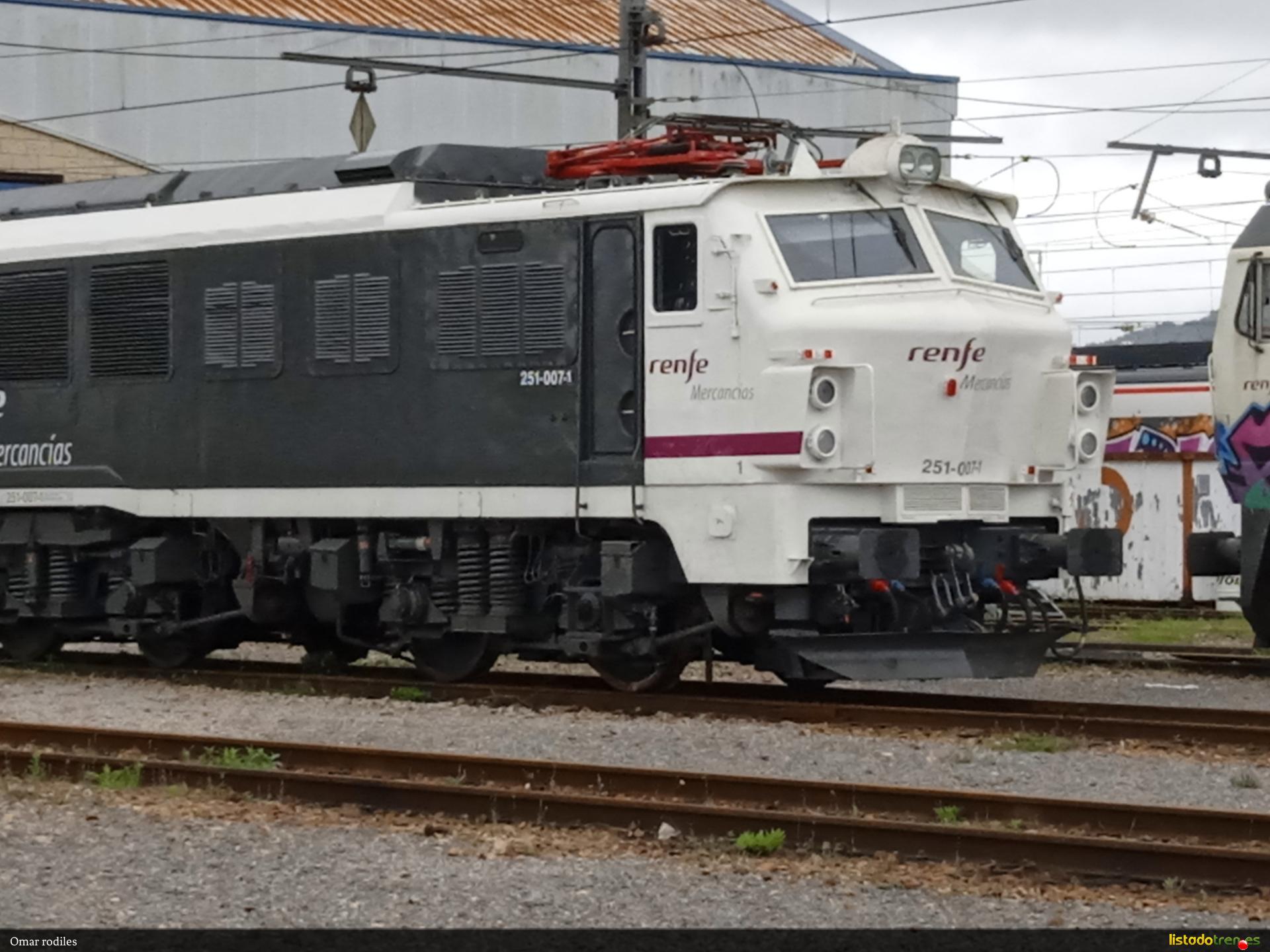 Renfe serie 251-007-1 Lugo de llanera